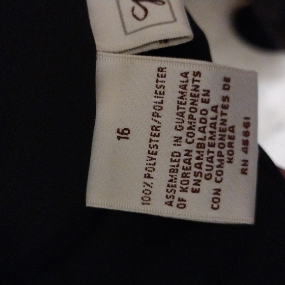 𝅺worthington Black dressy long skirt - Picture 7 of 7